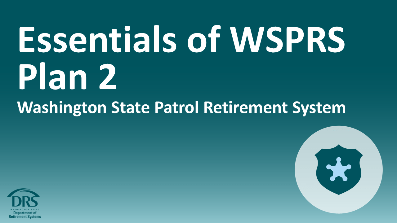 Essentials of WSPRS Plan 2