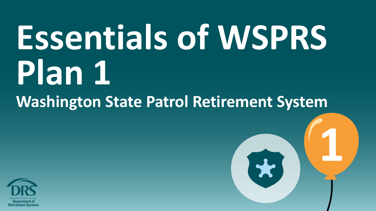 Essentials of WSPRS Plan 1